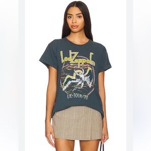 Daydreamer Led Zeppelin Icarus Clouds Tour Tee Shirt Vintage Black Size Medium